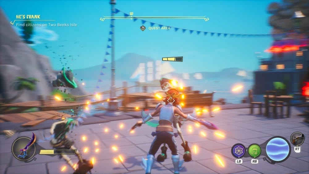 Trident's Tale combat